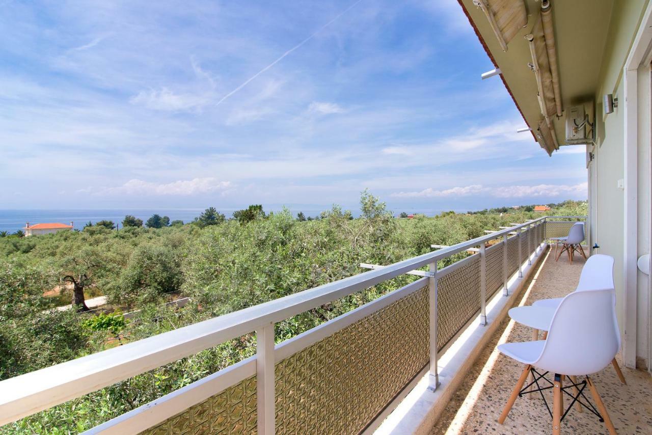 Villa Vista Al Mar สกาลา กัลลีราคิส ภายนอก รูปภาพ